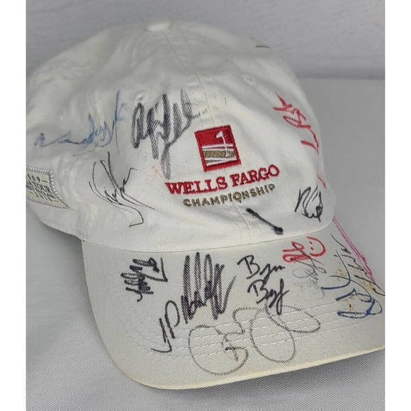 Wells Fargo Championship PGA Autographed McIlroy Mickelson Johnson Fowler Signed - Picture 2 of 12